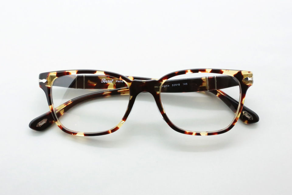 Persol（ペルソール） 眼鏡フレーム／サングラス 黄べっ甲しばり