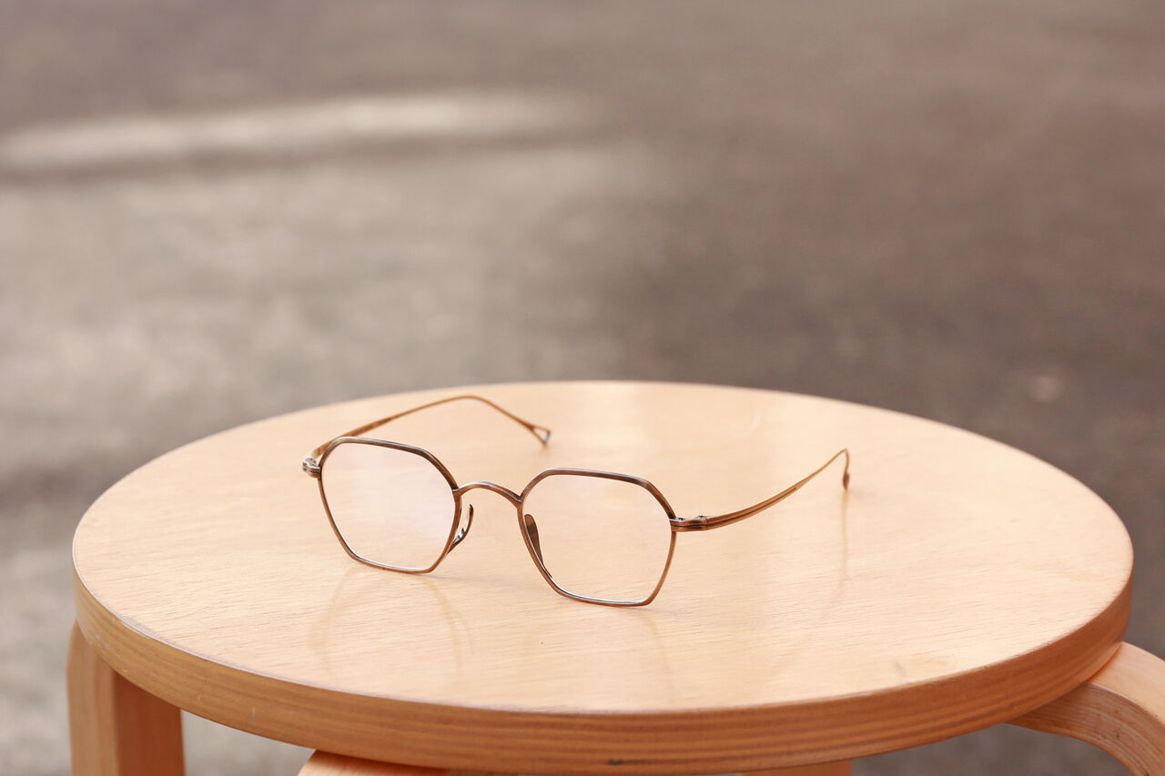 Kame ManNen／カメマンネン　\" KMN-1301 \"　col.MBK Kame ManNen カメマンネン KMN-1301 col.MBK - メガネ