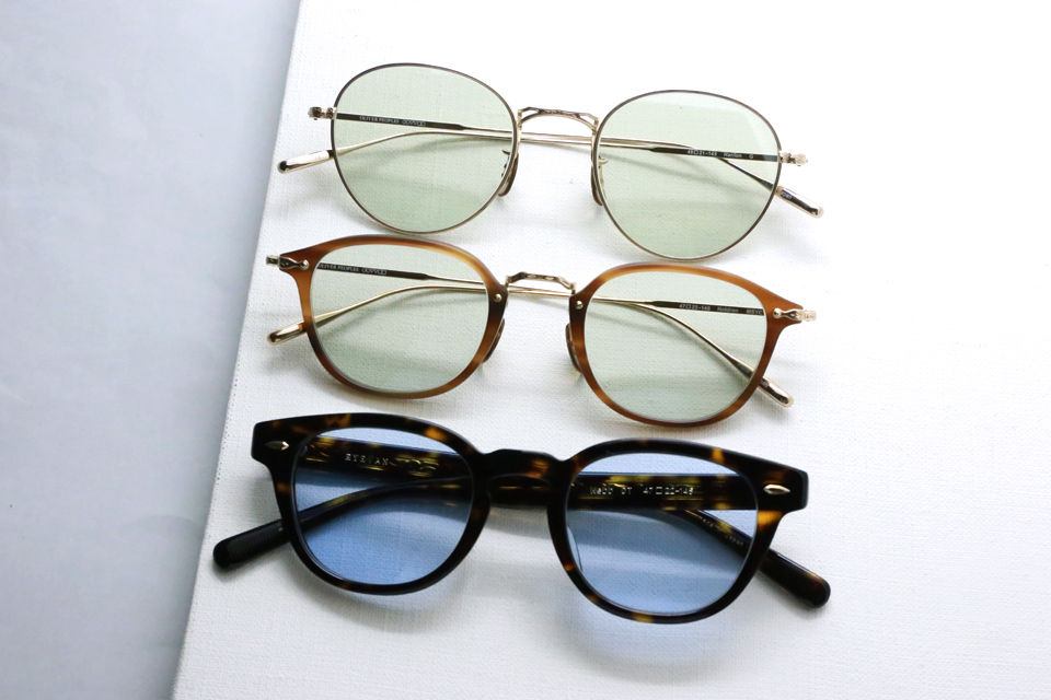 メガネフレーム カラーレンズ サングラス Eyevan Oliver Peoples Eyewear Mebius Blog