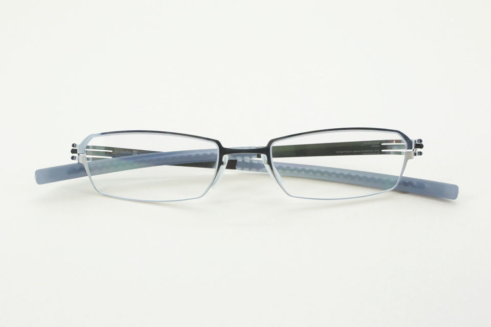 ic!berlin（アイシーベルリン） 細身スクエアメガネフレーム 