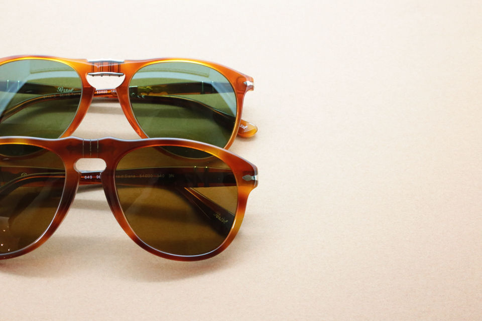 Persol（ペルソール） ライトブラウンサングラス “649”“9714S