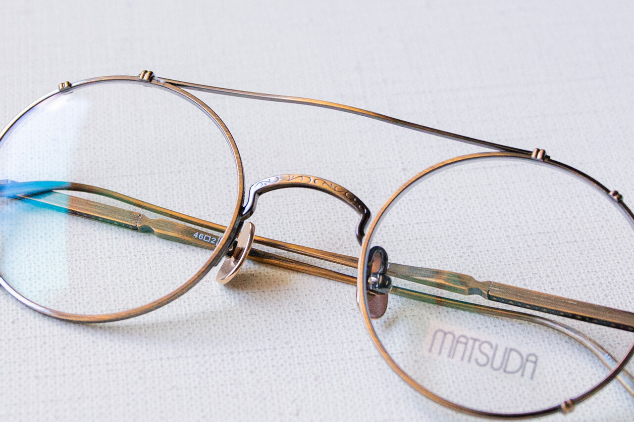 MATSUDA マツダ ツーブリッジ メガネ m3142