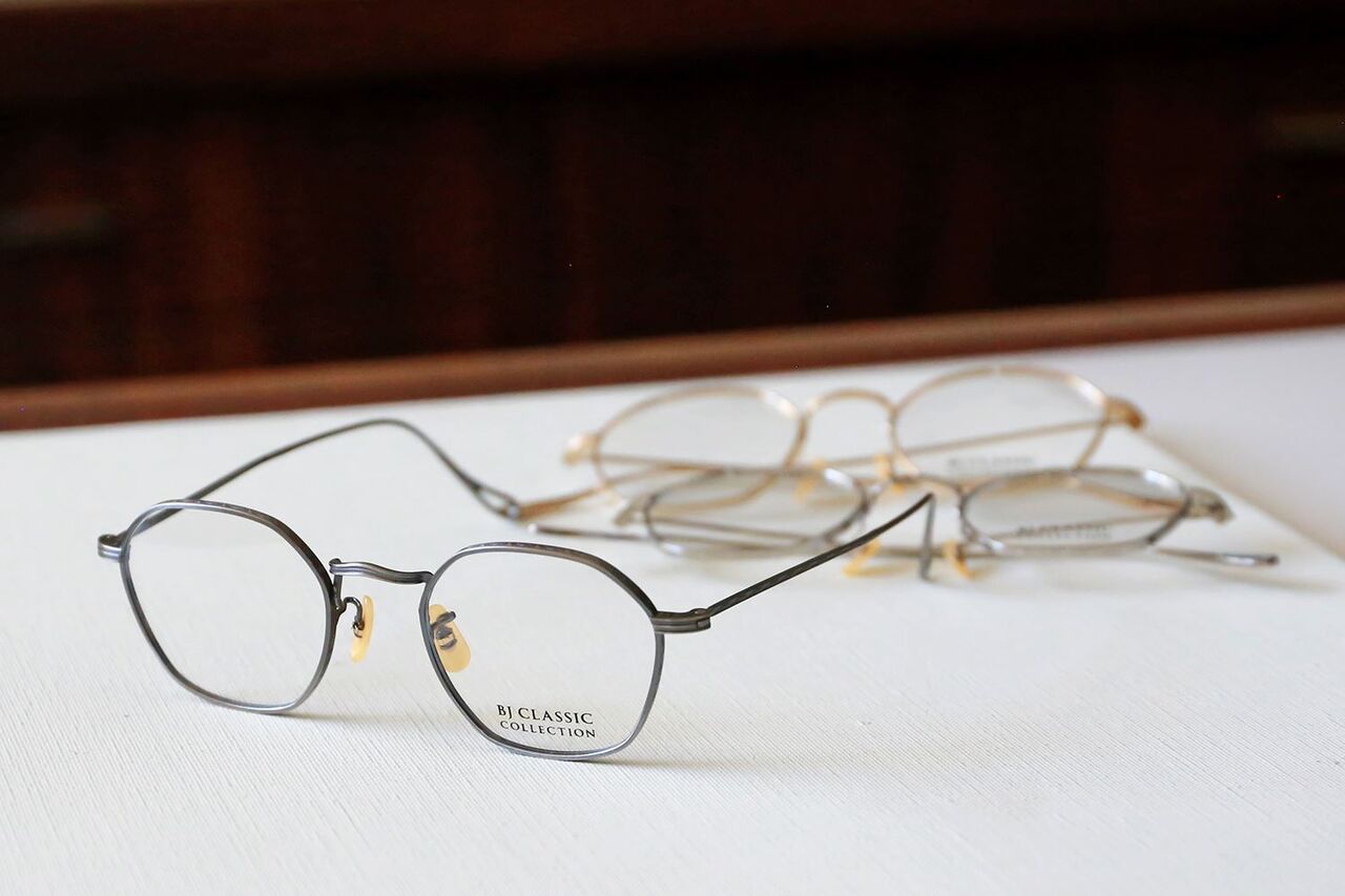 BJ CLASSIC M-107PT 眼鏡 メタルフレーム メガネ オクタゴン M-107PT オクタゴンメタルフレーム / BJクラシック |東京・中