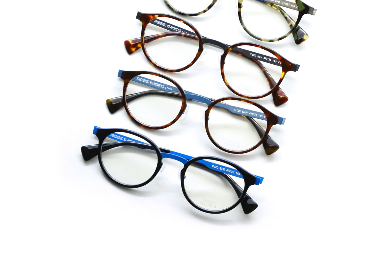 メーカー在庫少、売り切れ時はご容赦ください お洒落メガネ フランス製