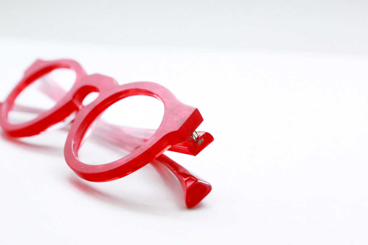 Jacques Durand：ジャックデュラン col.003／ブロックレッド : eyewear 