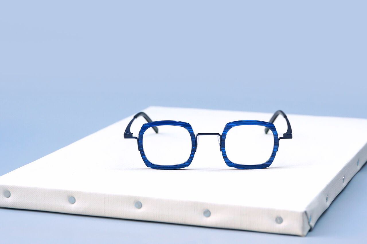 眼鏡　theo：テオ　\" BROCCOLI \" Theo® Broccoli Square Eyeglasses - EuroOptica