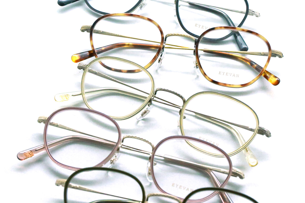 EYEVAN / アイヴァン | Escenas - BRG Eyewear / アイウェア / メガネ / 眼鏡 / ユニセックス | 47□23-145 | gold EYEVAN｜Escenas - BRG｜PRODUCT｜Continuer Inc.｜メガネ・サングラス