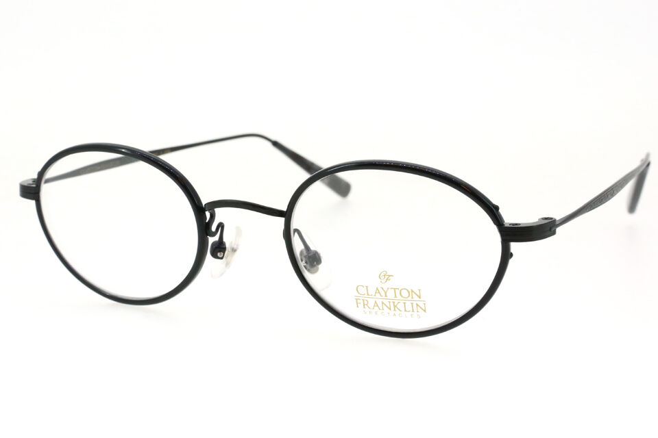 CLAYTON FRANKLIN（クレイトンフランクリン） セル巻きオーバル眼鏡