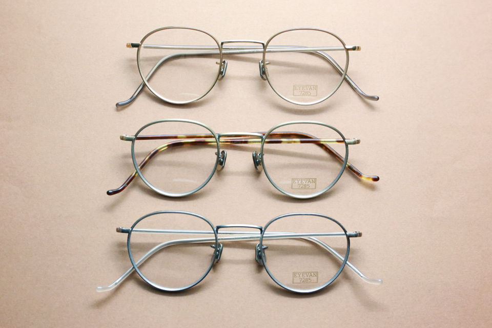 EYEVAN7285 215 C.80112 アンティークシルバー EYEVAN7285 アイヴァン7285 メガネ 215通販 C.80112 Antique