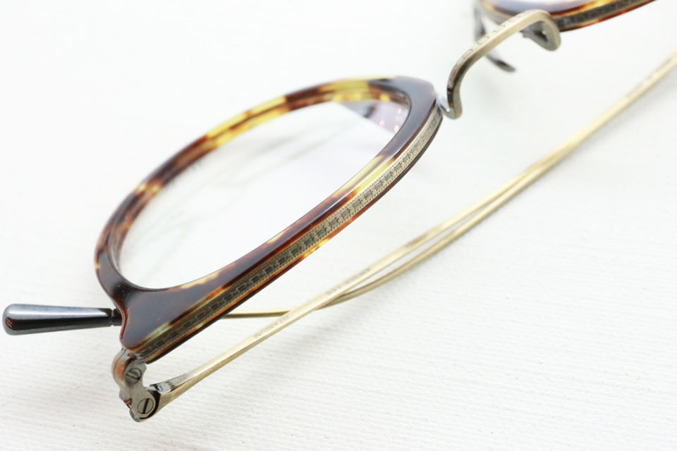 KameManNen (カメマンネン) ボストンコンビネーション メガネフレーム