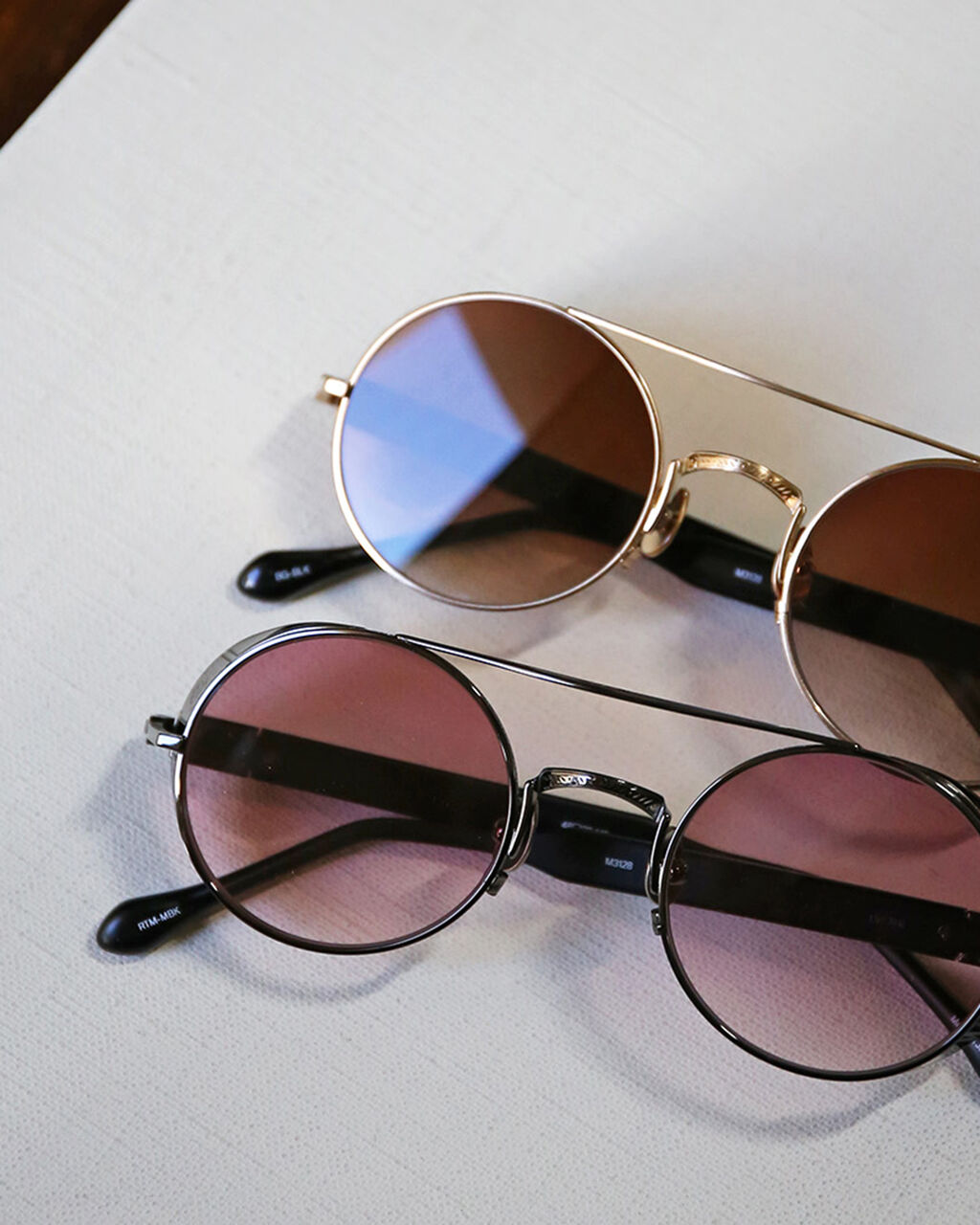 マツダアイウェアM3128 Matsuda Official | M3128 Round Sunglasses - Hand Made in Japan