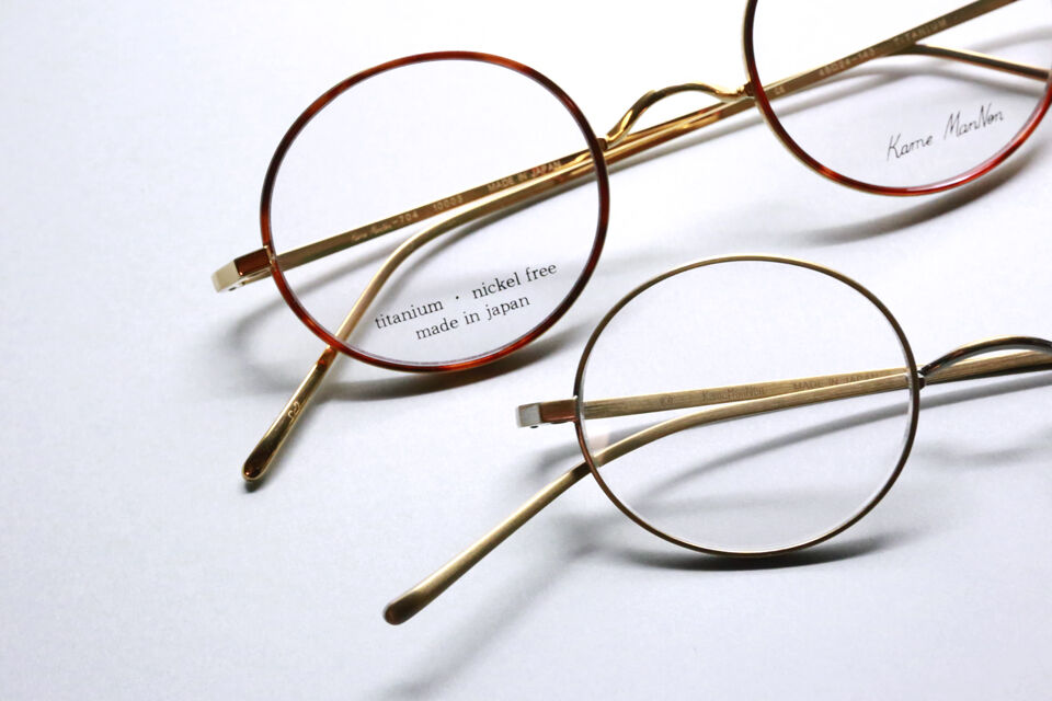 KameManNen（カメマンネン） 【KMN-702／704／90】 一山式丸眼鏡