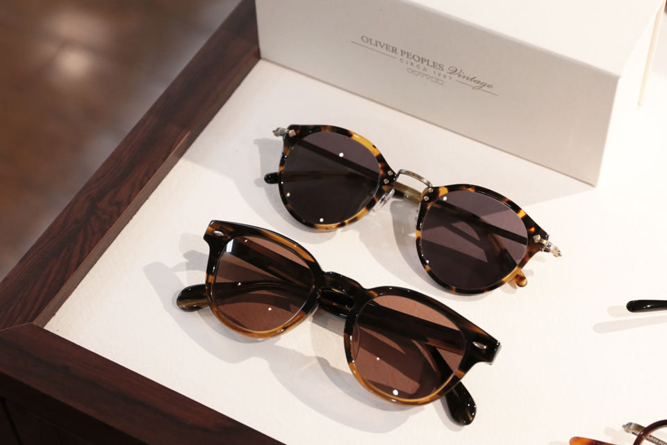 OLIVER PEOPLES(オリバーピープルズ) メガネフレームをサングラスへ