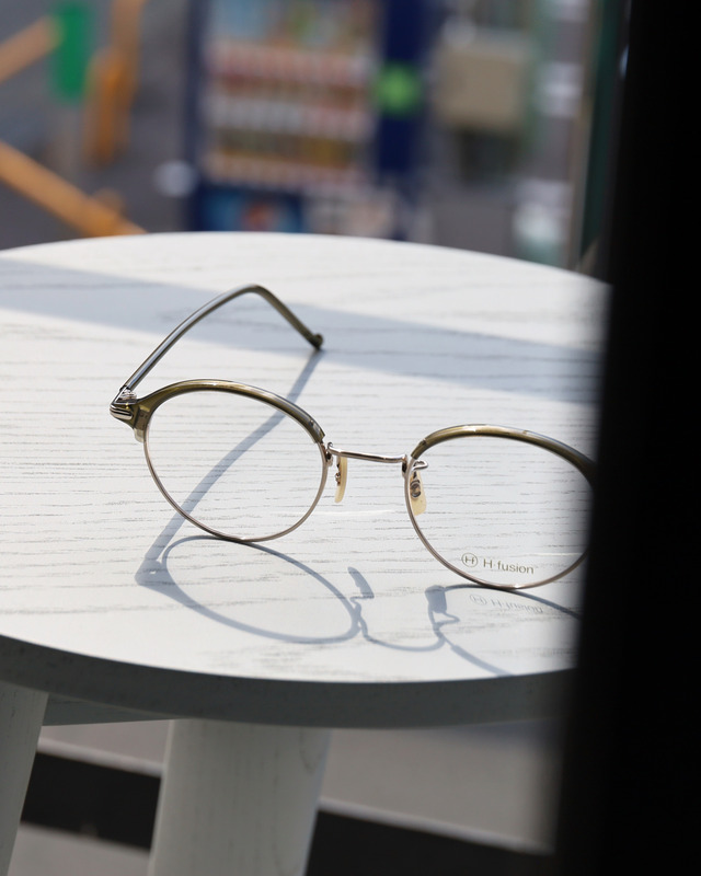 【134】H.Yさん専用 H-fusion エイチフュージョン HF-134 col.03 - メガネとサングラスの
