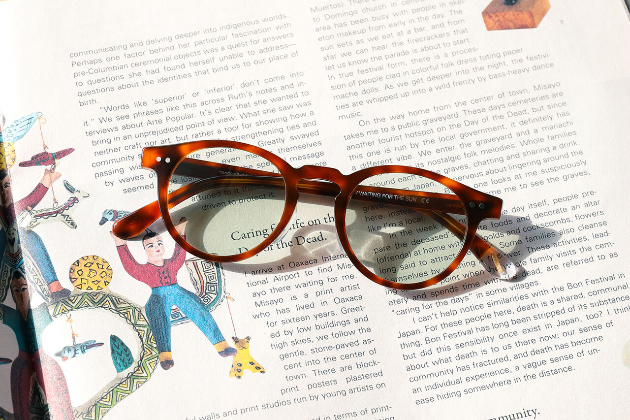 WAITING FOR THE SUN 代表作、「AUGUSTE」で楽しむサングラスライフ