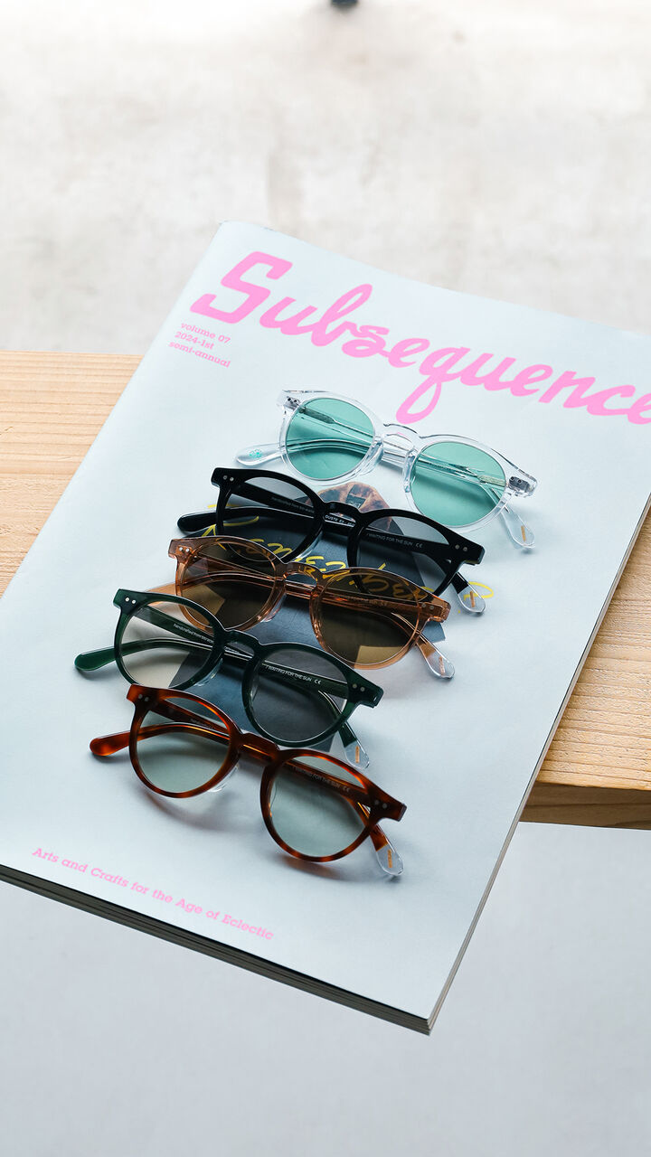 WAITING FOR THE SUN 代表作、「AUGUSTE」で楽しむサングラスライフ