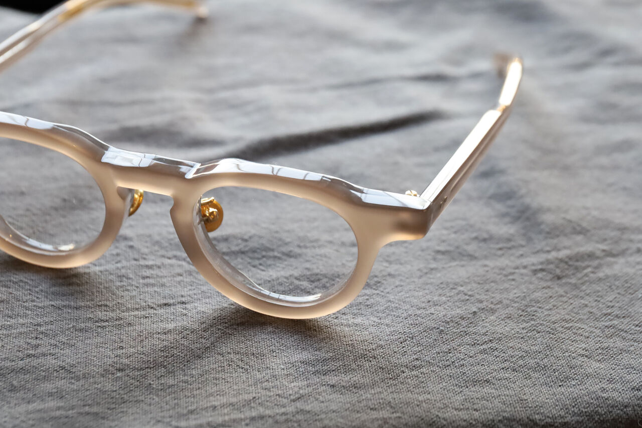 ほぼ新品■Filton Aiguille05とFilton Aiguille03 Filton：フィルトン ニュアンスカラーのメガネフレーム