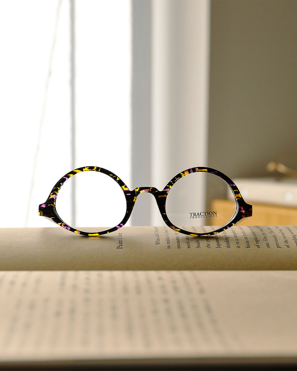 TRACTION PRODUCTIONS メガネフレーム LAHTI ハーフリム TRACTION PRODUCTIONS メガネフレーム LAHTI ハーフリム トラクション