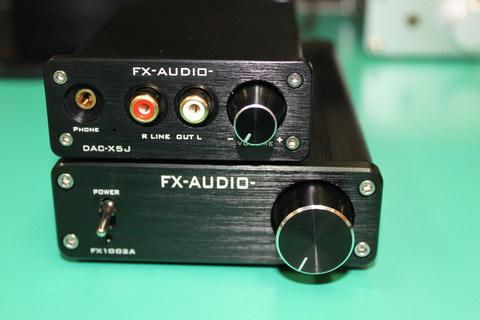 DAC-X5JとFX1002A