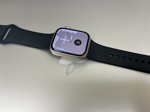 apple watch スターライト ミッドナイト スポーツバンド