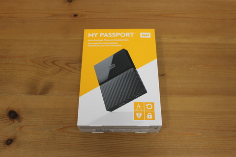 ポータブル ハードディスク 4TB My Passport