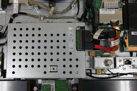 VN770/C ハードディスク取り外し