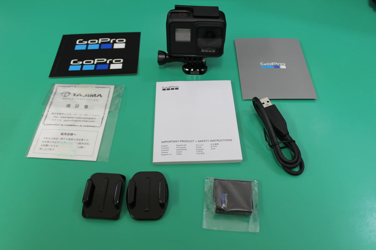 Gopro Hero7 Black と アクセサリー 風切り音対策も デジpc記