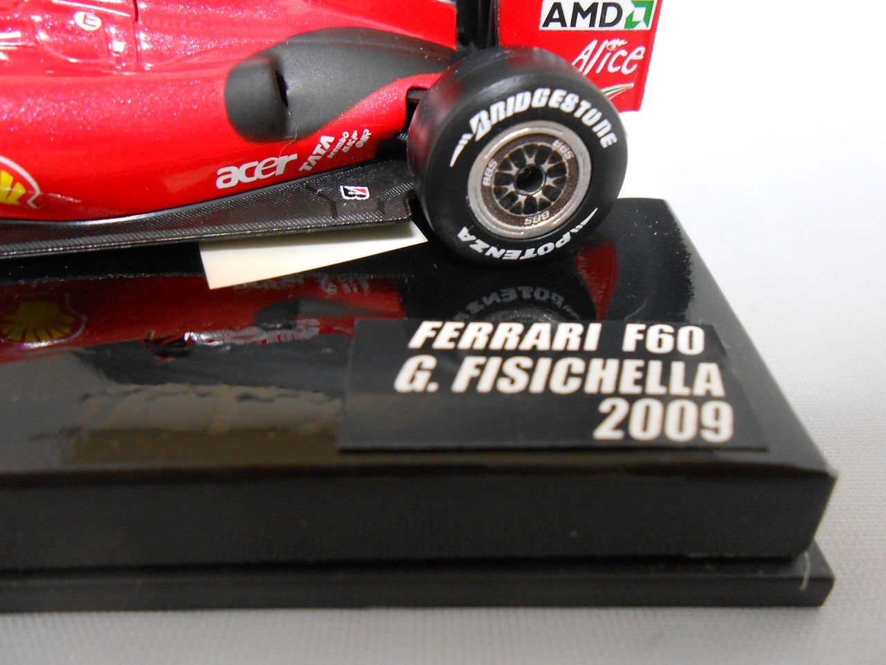 2009 1/43 フェラーリ F60 ジャンカルロ・フィジケラ : 大人のF1 