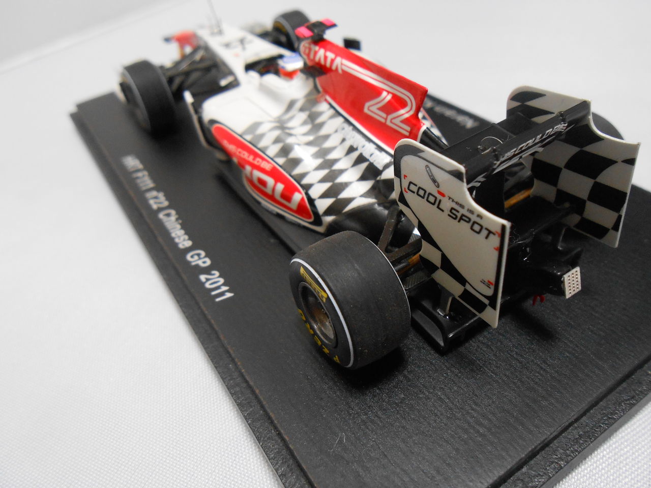 2011 1/43 HRT F111 中国GP ナレイン・カーティケヤン : 大人のF1
