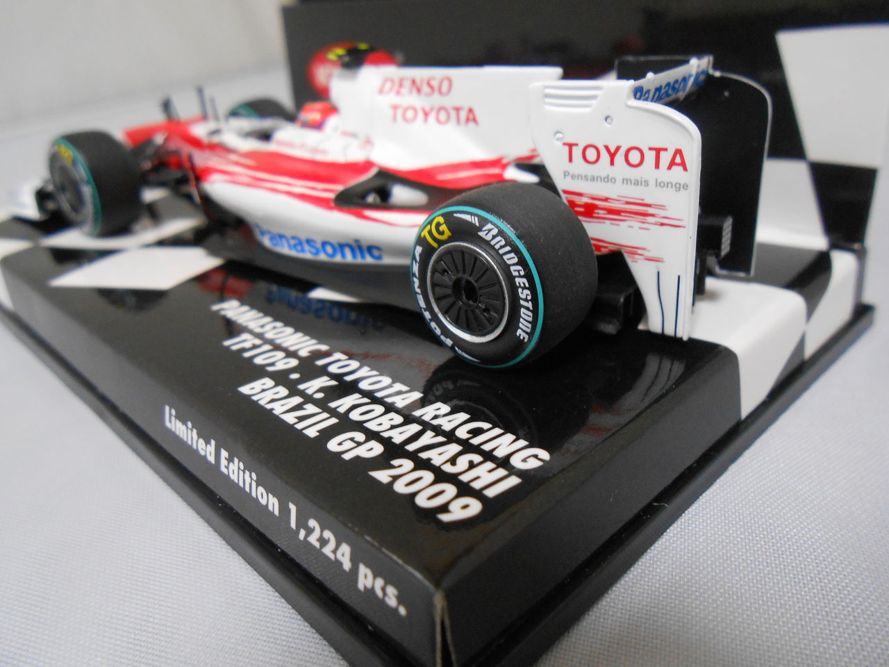 2009 1/43 パナソニック・トヨタ TF109 ブラジルGP 小林可夢偉