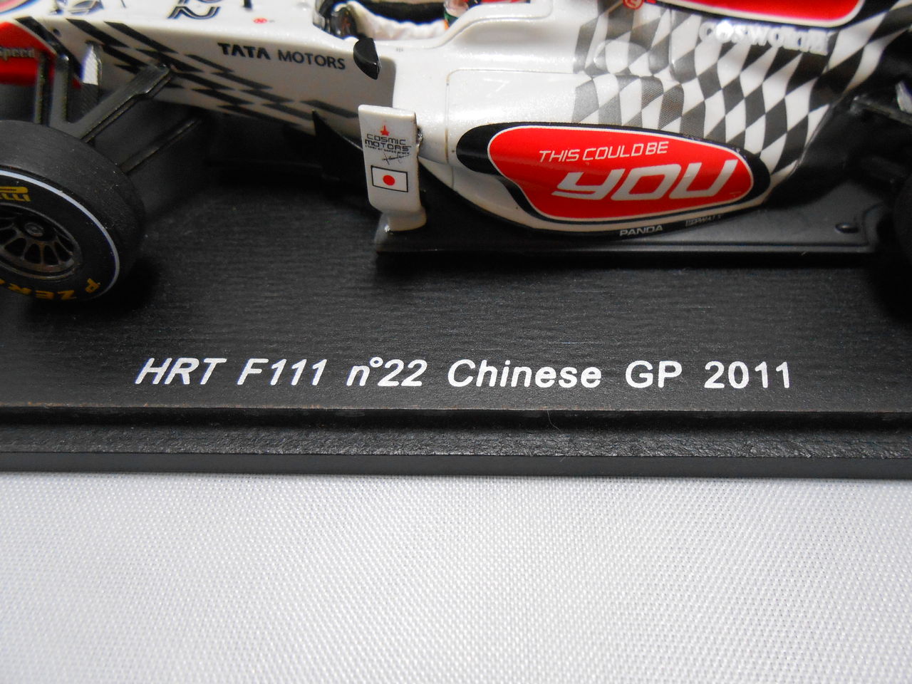 2011 1/43 HRT F111 中国GP ナレイン・カーティケヤン : 大人の