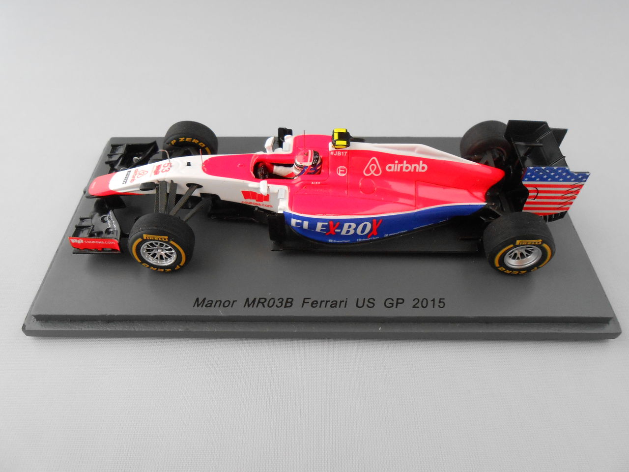 2015 1/43 マノー・マルシャ MR03B アレクサンダー・ロッシ 2015 1/43 マノー・マルシャ MR03B アレクサンダー・ロッシ