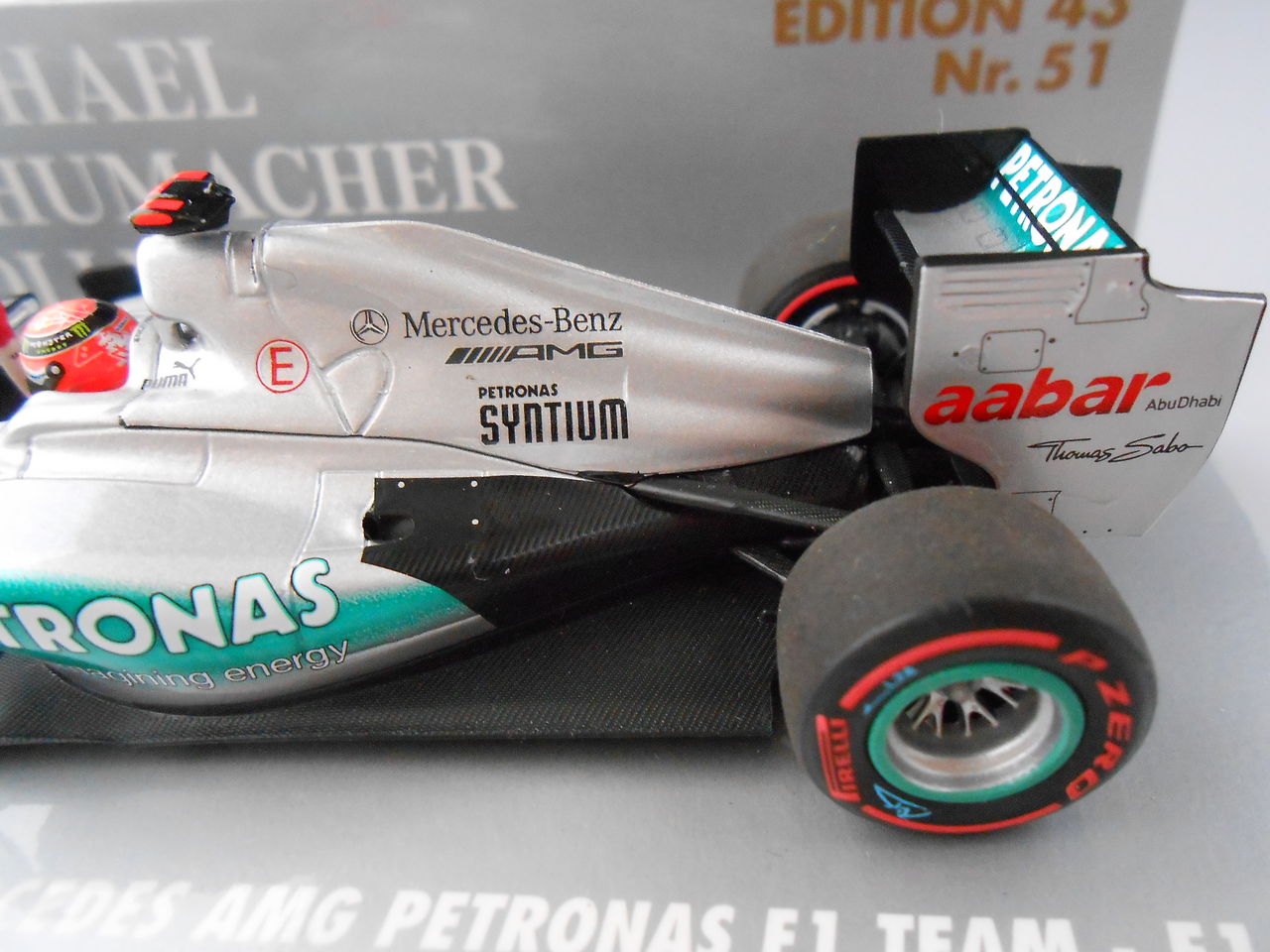 Amazon | スパーク 1/43 メルセデス AMG W03 ペトロナス 2012年