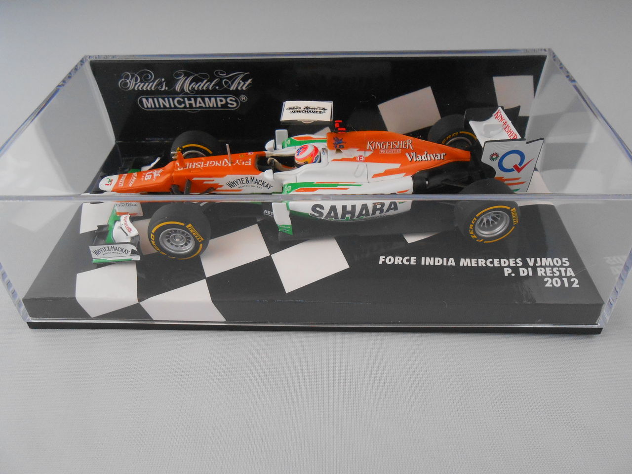 ミニチャンプス 1/43 フォースインディアVJM04 ヒュルケンベルグ テスト ミニチャンプス 1/43 フォース インディア F1 チーム メルセデス