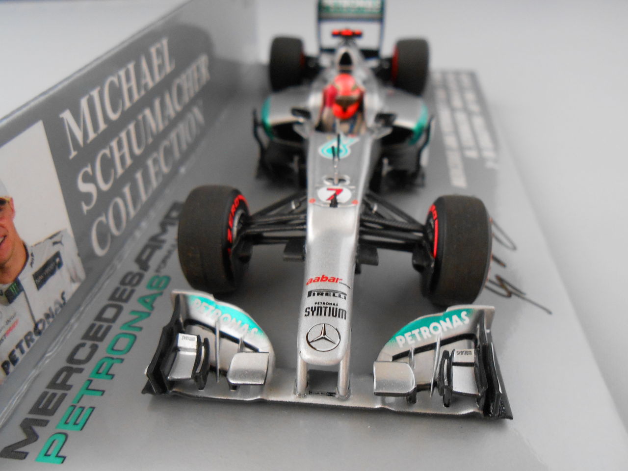 2012 1/43 メルセデスAMG W03 モナコGP ミハエル・シューマッハ
