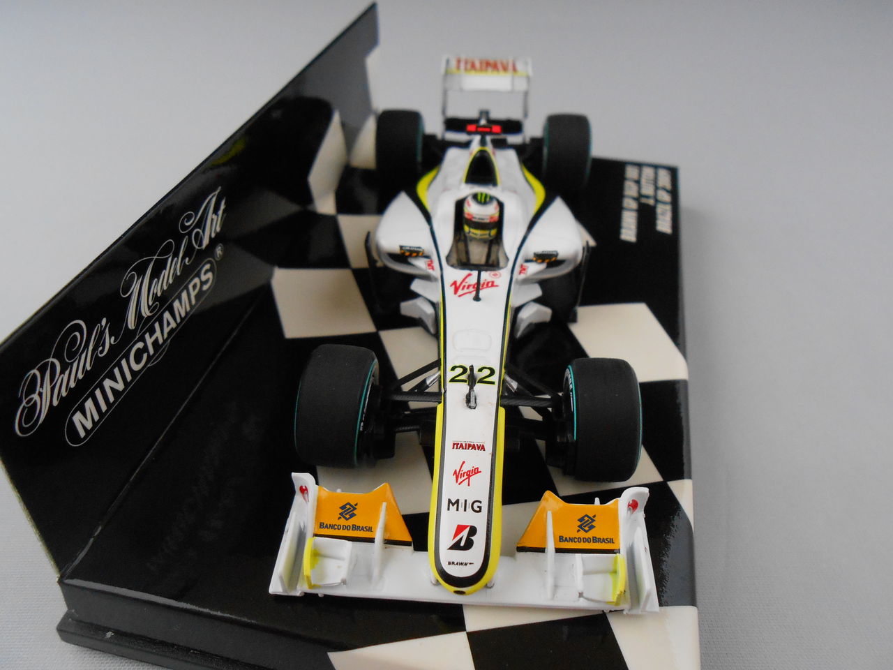 2009 1/43 ブラウンGP BGP001 ブラジルGP ジェンソン