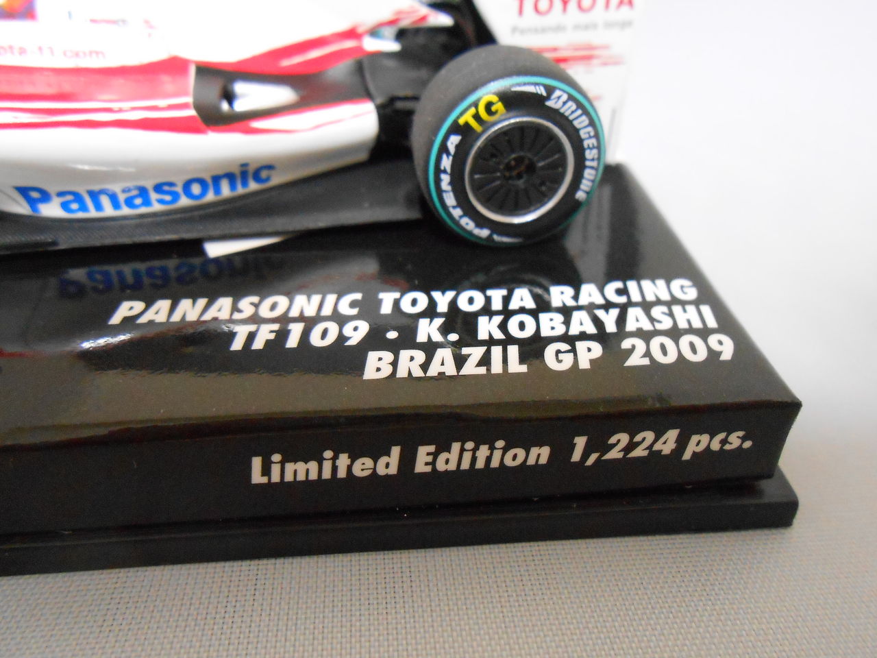 2009 1/43 パナソニック・トヨタ TF109 ブラジルGP 小林可夢偉
