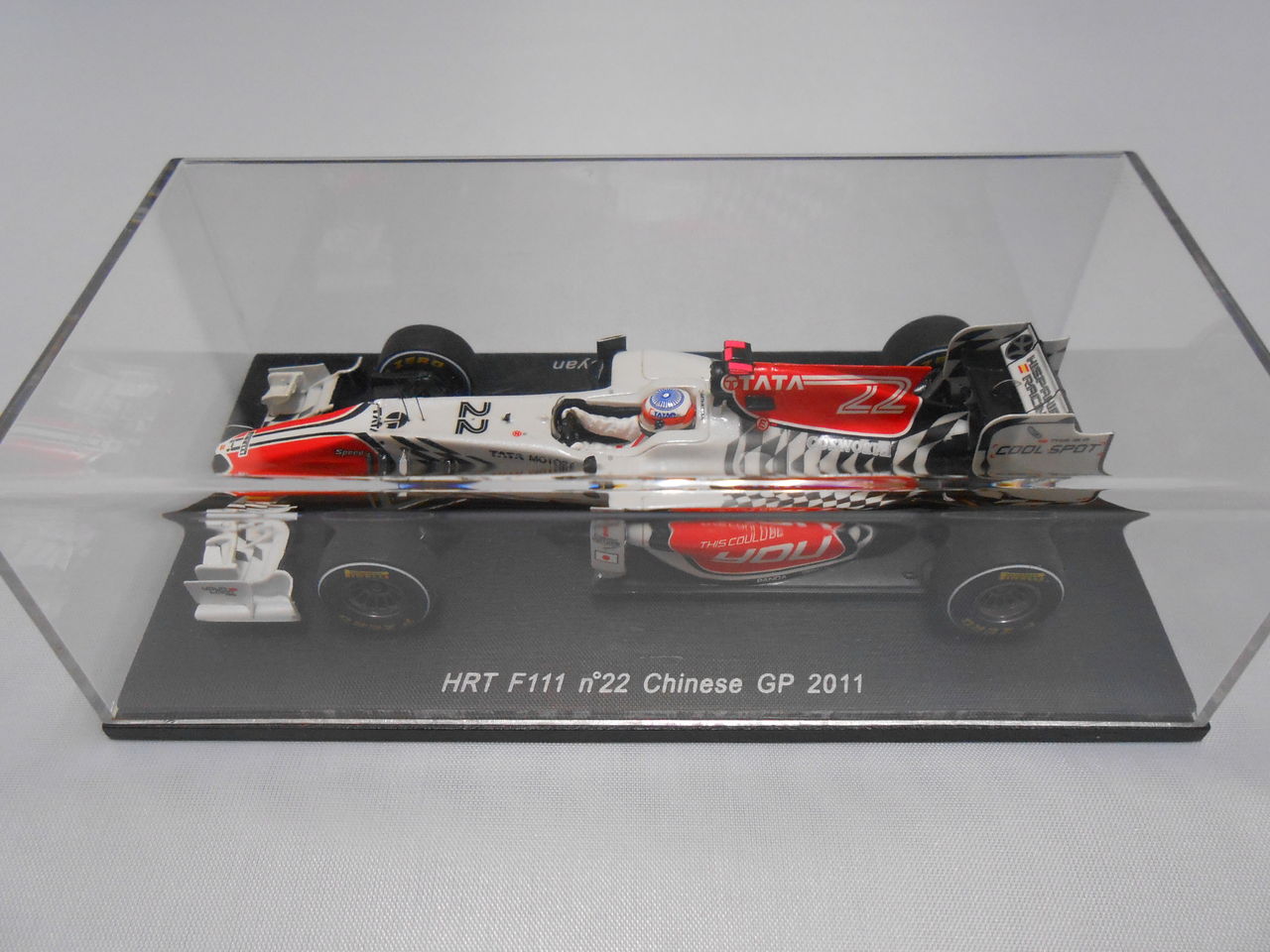 SPARK-MODEL S3016 Scale 1/43 | HRT F1 F111 N 22 GP CHINA
