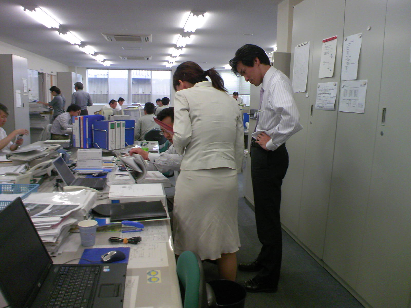 広島情報シンフォニーさん来社 生産管理システム 電脳工場 導入記 三原編
