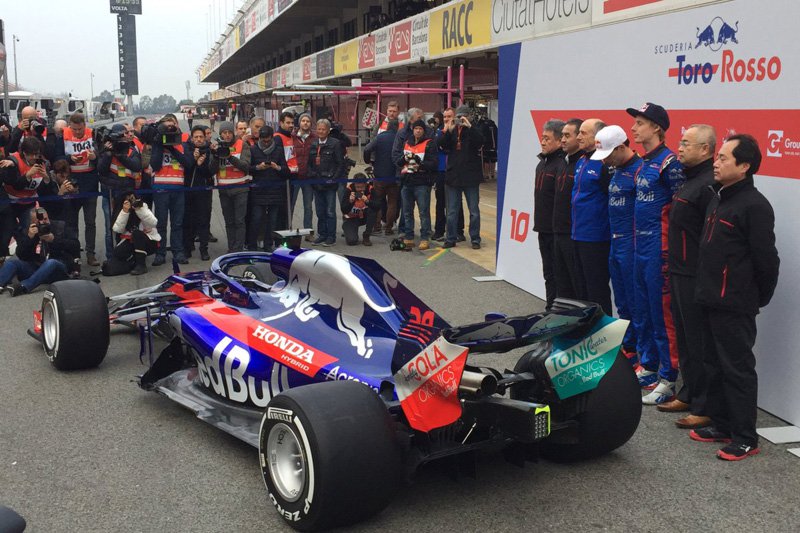 トロロッソ ホンダ 18年f1マシン Str13 を正式発表 ふみちゃんのf1ランド ブログ