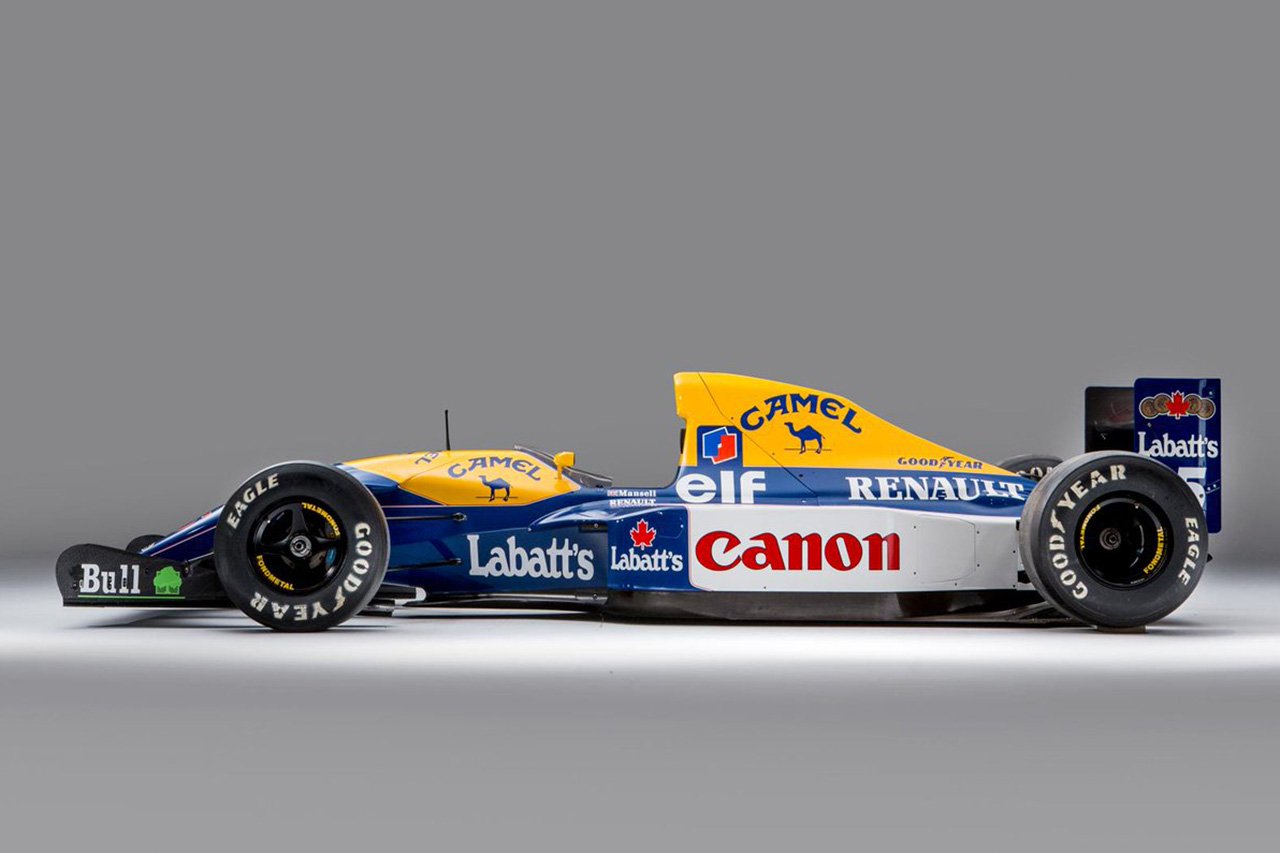 Williams FW14B マンセル仕様 走行後イメージ F1マシン列伝
