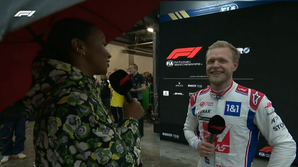 2022年F1サンパウロGP予選トップ3インタビュー：マグヌッセン フェルスタッペン ラッセル