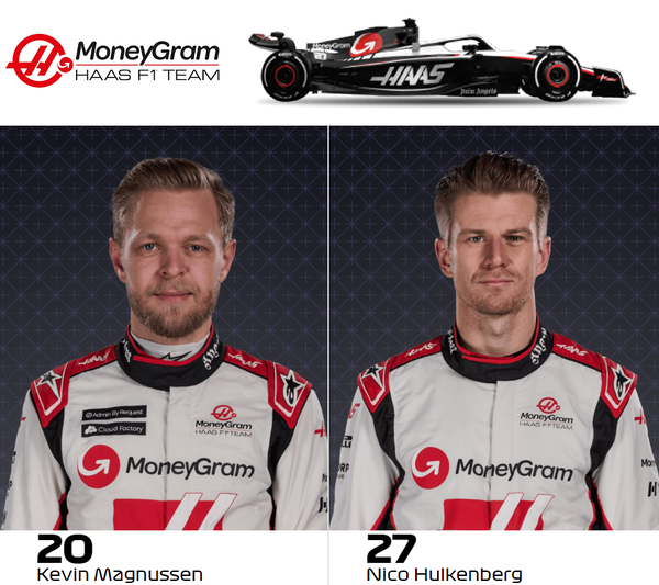 ケビン・マグヌッセン、ニコ・ヒュルケンベルグ：マネーグラム・ハースF1チーム