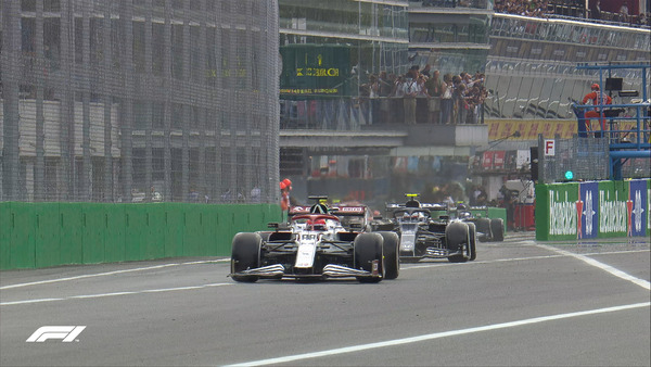 イタリアGPスタート