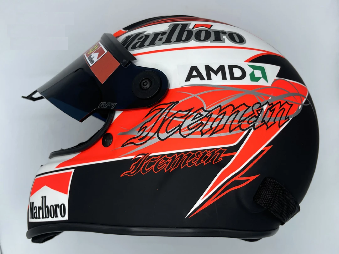 ジョビナッツィ、F1最後のヘルメットはライコネンの2007年 ジョビナッツィ、F1最後のヘルメットはライコネンの2007年