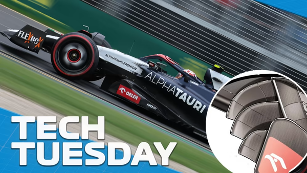F1技術解説:アルファタウリの最新フロアアップグレードの分析 - ラップタイム0.3秒短縮と今後の兆候