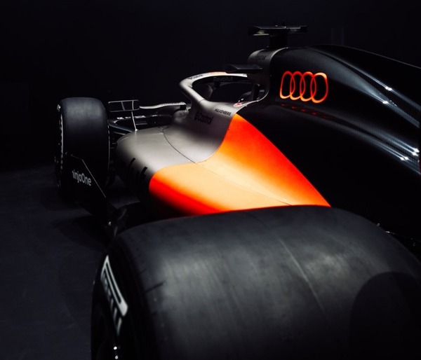 アウディの2026年F1マシンカラーリング