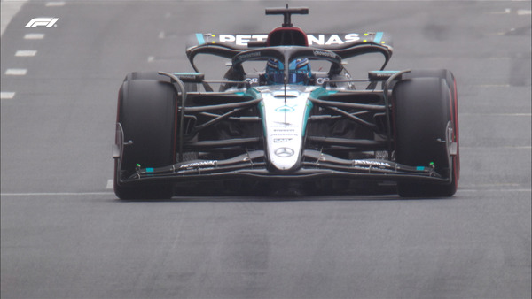 ラッセル、最後のアタックでトップタイム：2024年F1アゼルバイジャンGP FP3