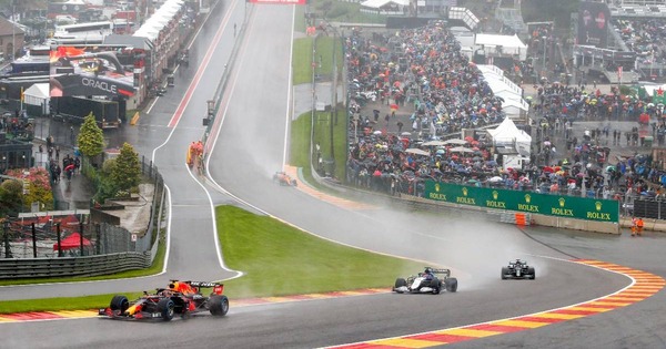 2021年F1ベルギーGP オー・ルージュ