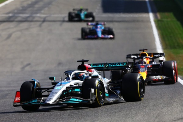 ラッセルはフェルスタッペンを抑え込むペースがなかった:2022年F1ベルギーGP
